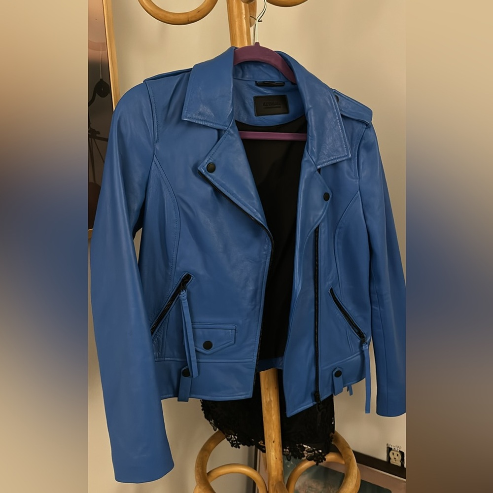 Rudsak leather coat NWOT